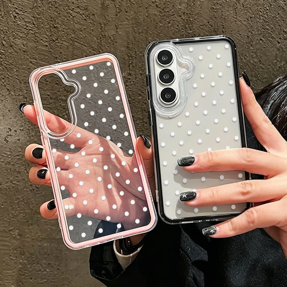 Glossy Cute Polka Dot Phone Case