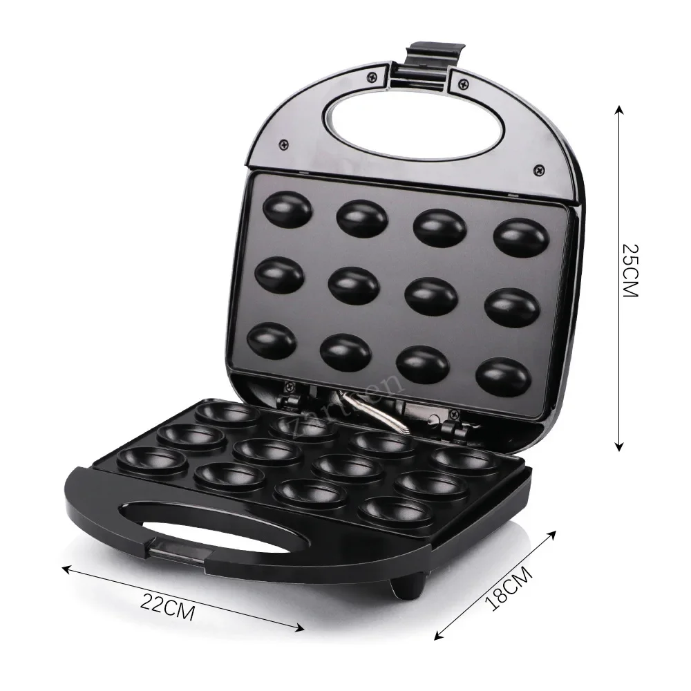 Description Picture 6 of itemMini Electric Walnut Cake Maker Automatic Nut Waffle Bread Machine Iron Toaster Baking Breakfast Pan Non-Stick Coating