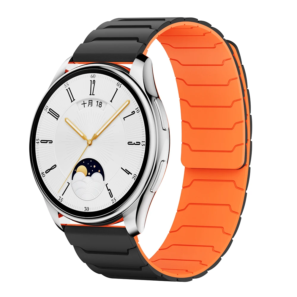 Magnetic Loop Silicone Watch Strap - Universal Fit 20mm/22mm