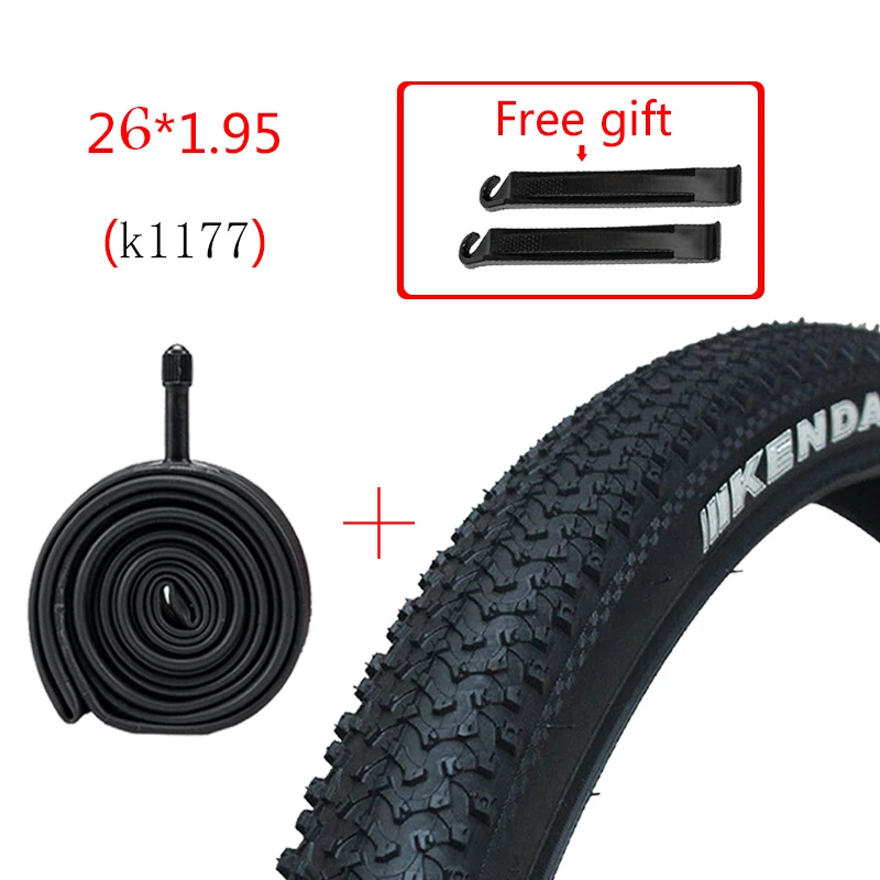 KENDA K1177 Mountain Bike 26*1.95 22TPI Tyre 65PSI Non-slip Drainage Tire 1PC US 