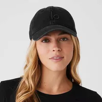High Quality Washed Denim Cap 2025 New Letter Embroidered Casual Shade Outdoor Sports Baseball Cap 1