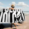 V-Volcom LOGO Big Microfiber Beach Towels Quick Dry Towel Sand Beach Towels Pool Towel for Travel Swim Pool Yoga 2