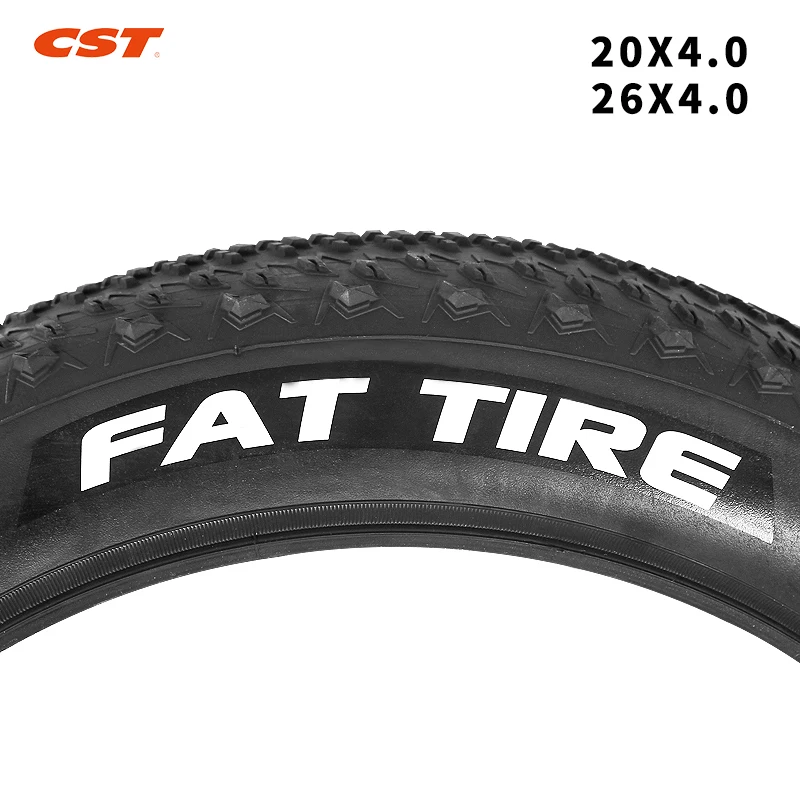 CST-Electric Anti-Slip Fat Tire, Snow and Beach Bicycle, MTB Parts, 20 ", 20x4.0, 26x4.0