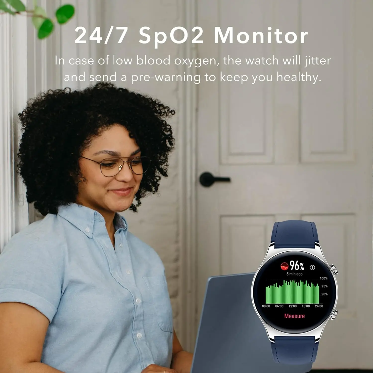 ۷ι  HONOR Watch GS 3 GS3 3D   Ʈġ, 1.43 ġ AMOLED ũ, 8 ä Ȯ ǰ ͸ ð