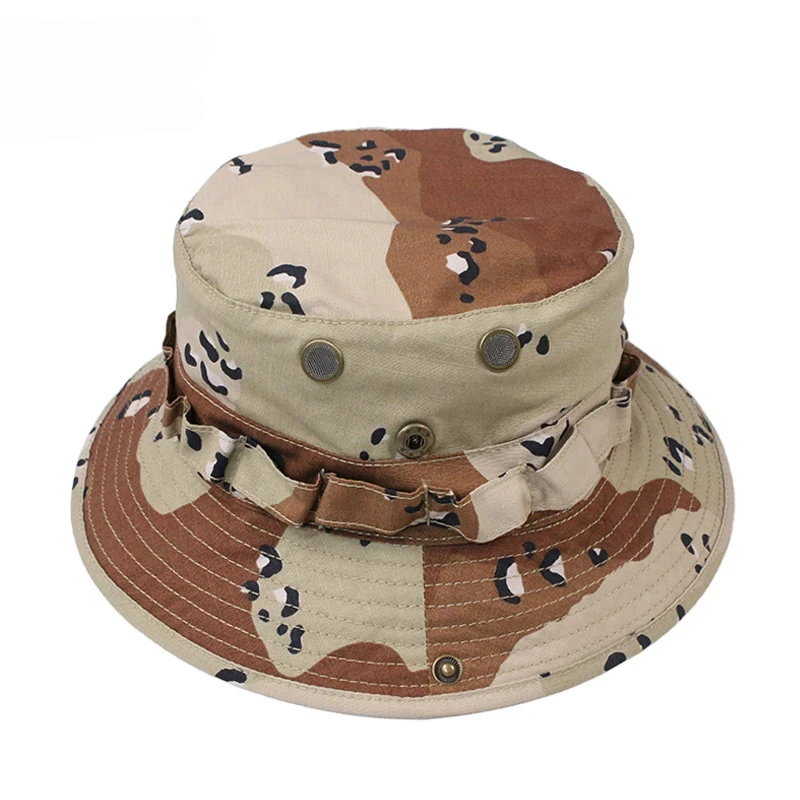 Outdoor-Men's Summer Breathable Sunscreen Big Head Circumference Fisherman Beni Hat