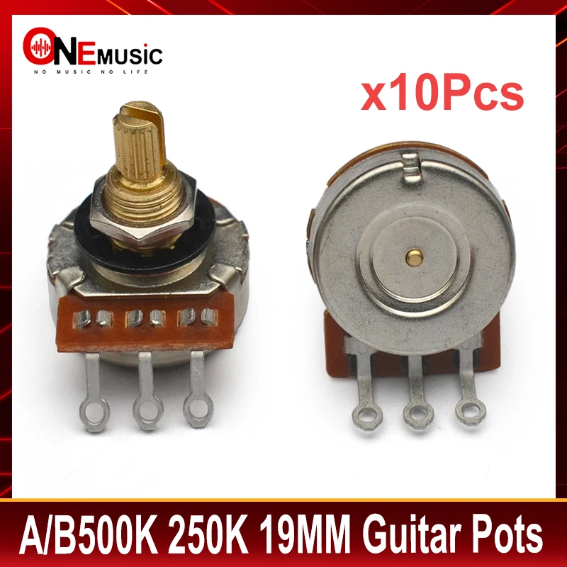 Pentole Per Chitarra 500K Potenziometro Audio Conico Push/pull - Foto 8