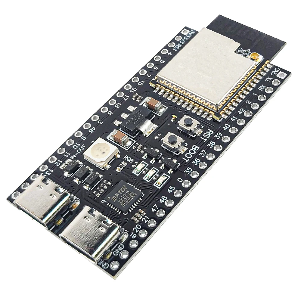 รูปสินค้า บอร์ดพัฒนา ESP32-S3 พร้อมอะแดปเตอร์ขยาย