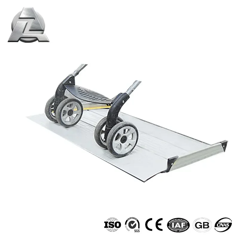 560L x 750W Aluminium Loading Ramp Portable Folding Wheelchair Scooter Van Disabled Access Motorcycle Ramps 560*750*55mm