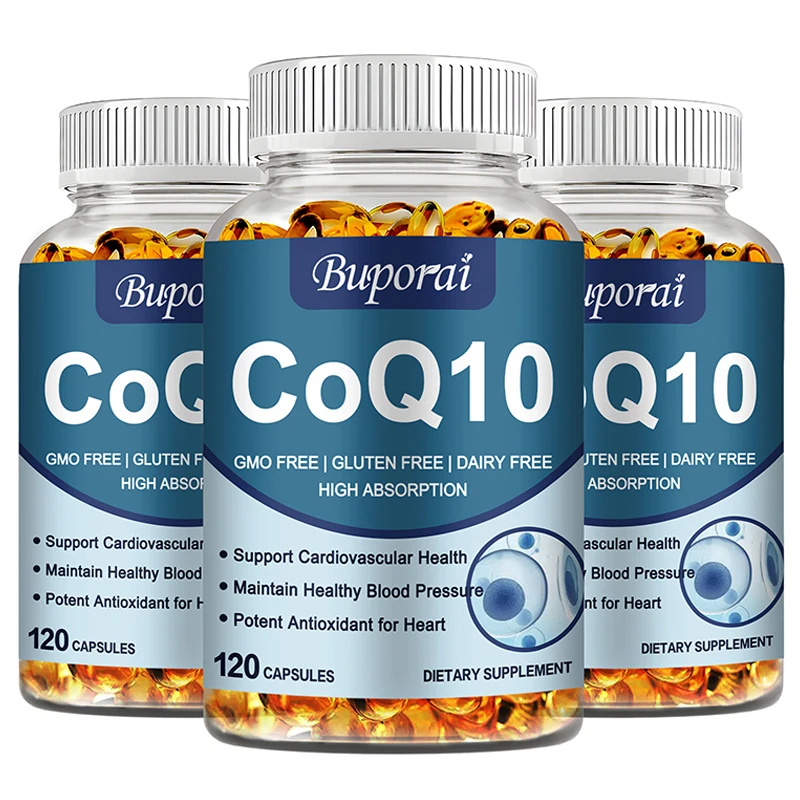 CoQ10 Capsules Promote Cardiovascular and Heart Health