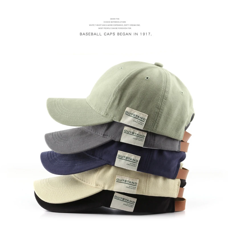 

SLECKTON Casual Baseball Cap for Women and Men Cotton Snapback Hat Fashion Solid Color Leather Back Hats Summer Sun Caps Unisex
