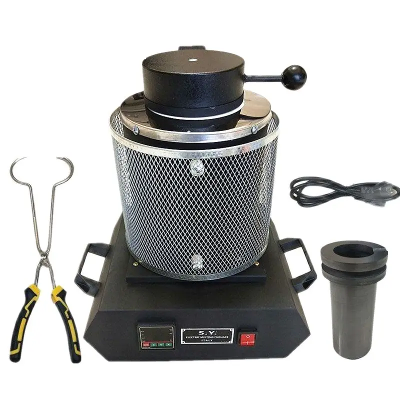 2023HotSaleSmallGoldMeltingFurnaceHighTemperatureMeltingGoldSilverCopperand