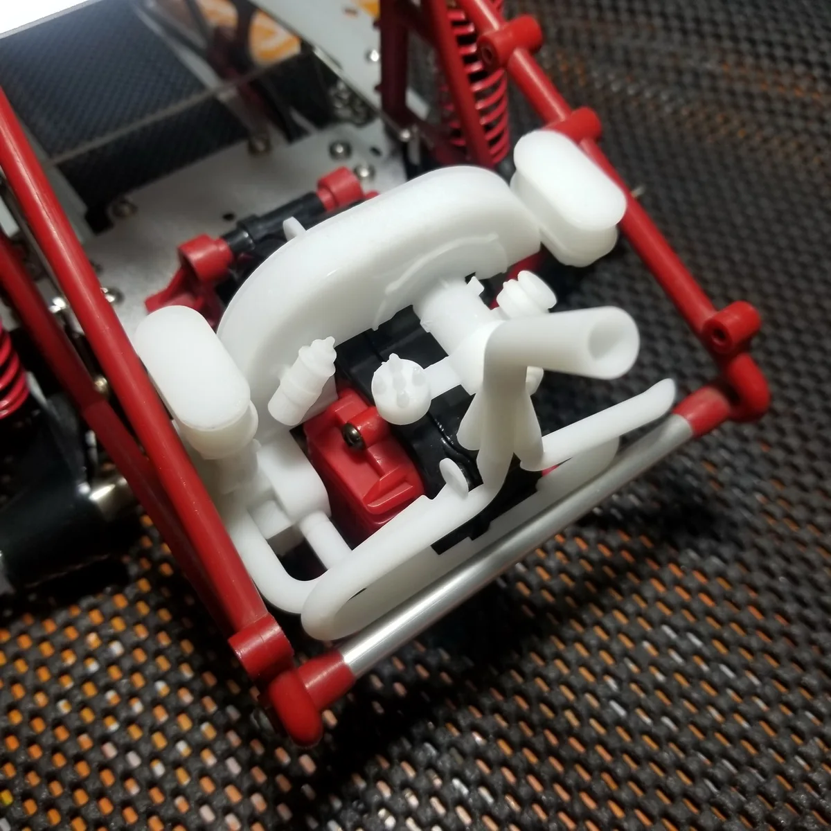 ラジコンオフロードバギー用3Dプリントエンジン,タミヤ1/10用