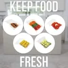 Rolls Vacuum Sealer Bags Packing Film For Vacuum Sealing BPA-Free Heat Food Food Storage Vacuum Bags 5 Rolls 25cm*500cm 4