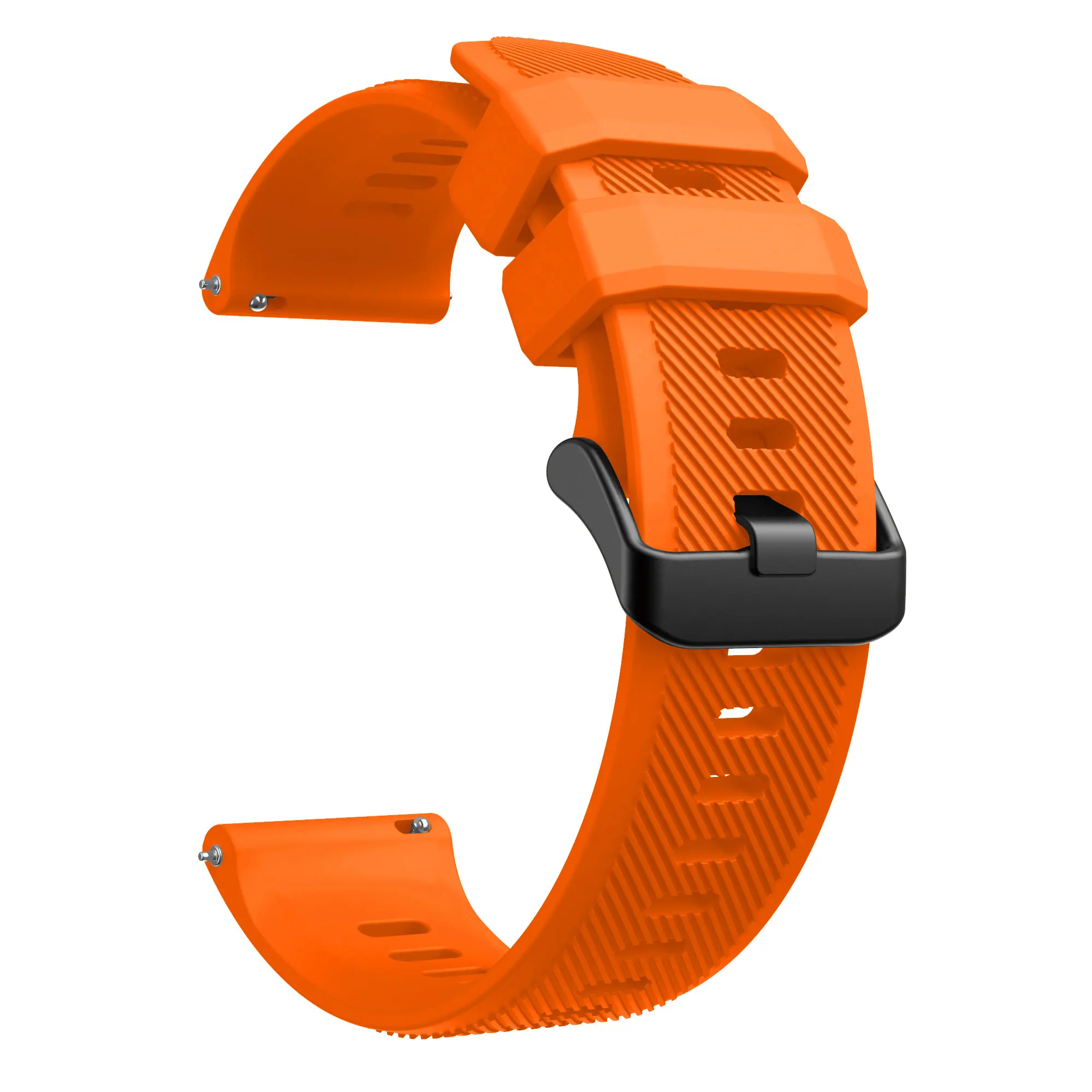 Versatile 22mm Silicone Watch Strap - Premium Replacement Bracelet