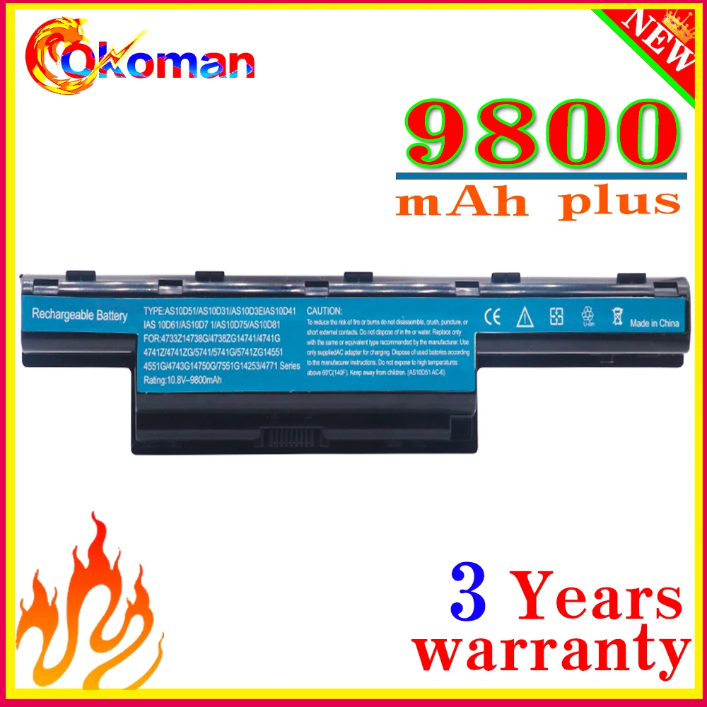 LaptopBatteryForAcerAspireV35741574257505551G5560G5741G