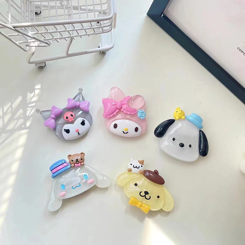 

Подставка Sanrio для воздушной подушки, кронштейн Kuromi Melody Cinnamoroll полачко, задняя палка, телескопический кронштейн, украшения для рабочего стола, подарки