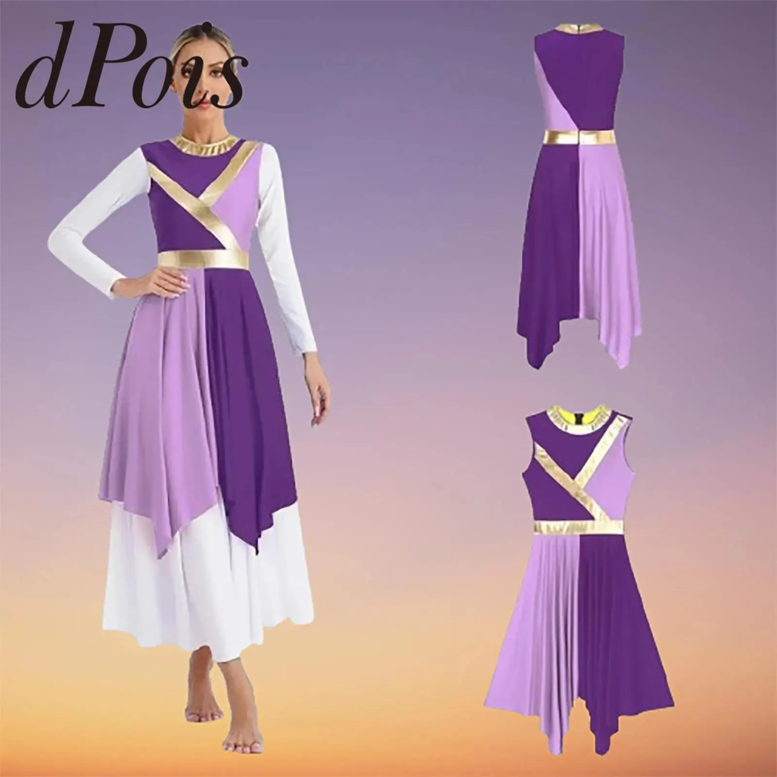 green emerald velvet dress Amazon.com: IDOPIP Metallic Gold Praise Dance Dress for Women Color Block  Asymmetric Ruffle Overlay Dresses Liturgical Lyrical Dancewear Worship  Costume Purple XS : Clothing, Shoes & Jewelry main image 1