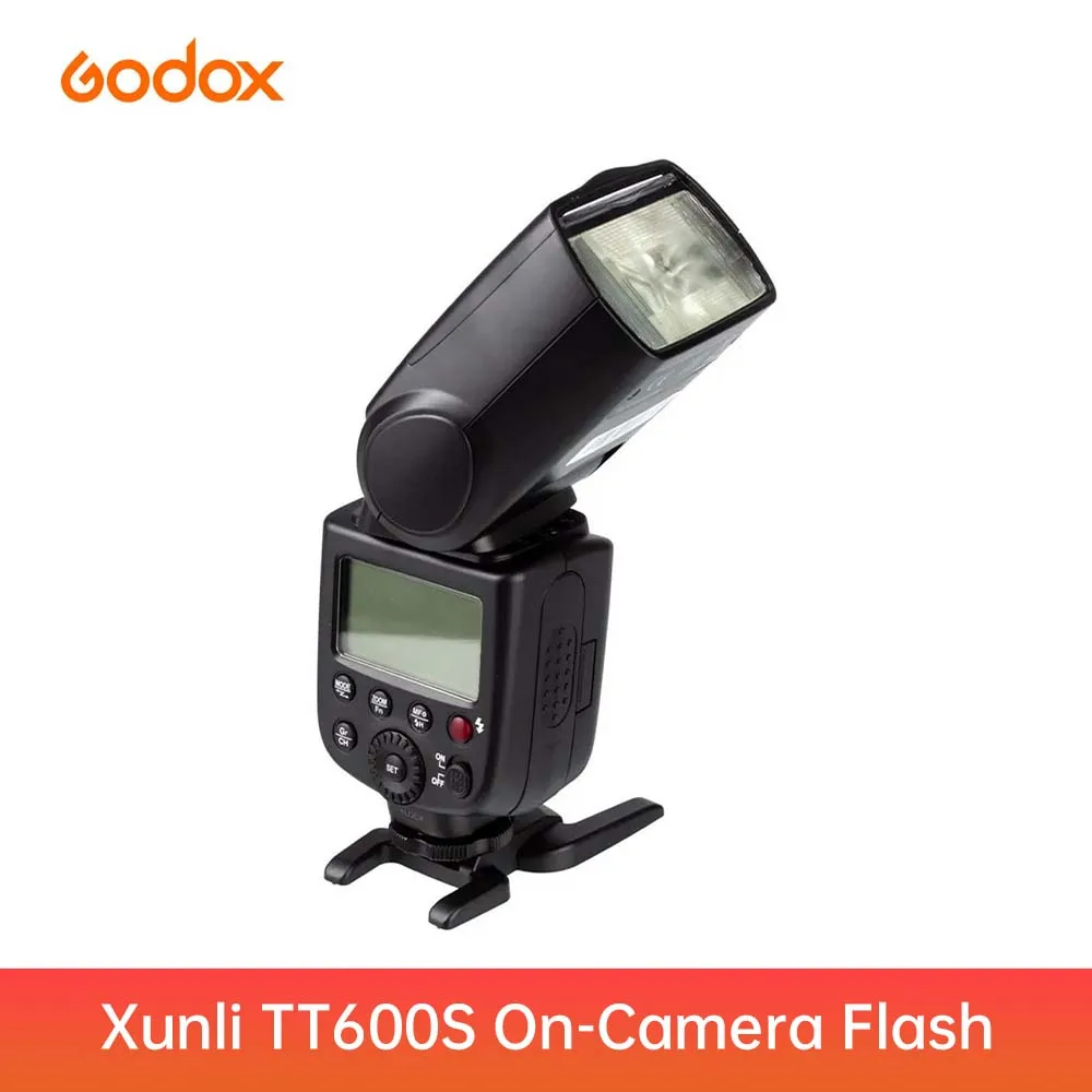 Godox TT600S 2.4G 무선 플래시 스피드라이트 GN60 HSS 1/8000s 마스터 슬레이브 수동 온카메라 플래시 ( 카메라용)