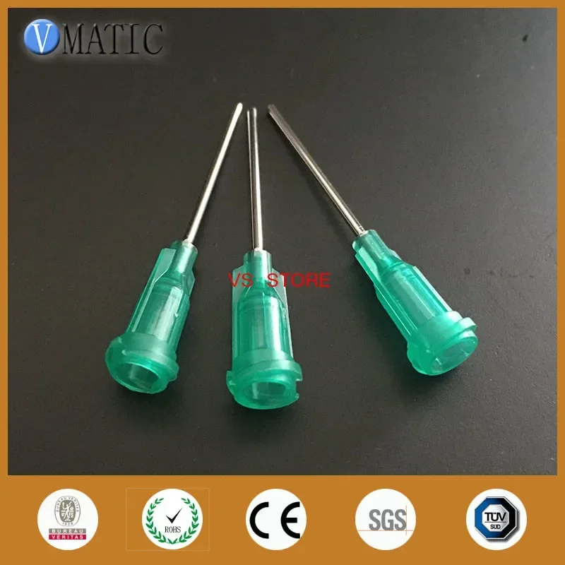 18G Glue Dispensing Needle Tip 1 Inch 100Pcs
