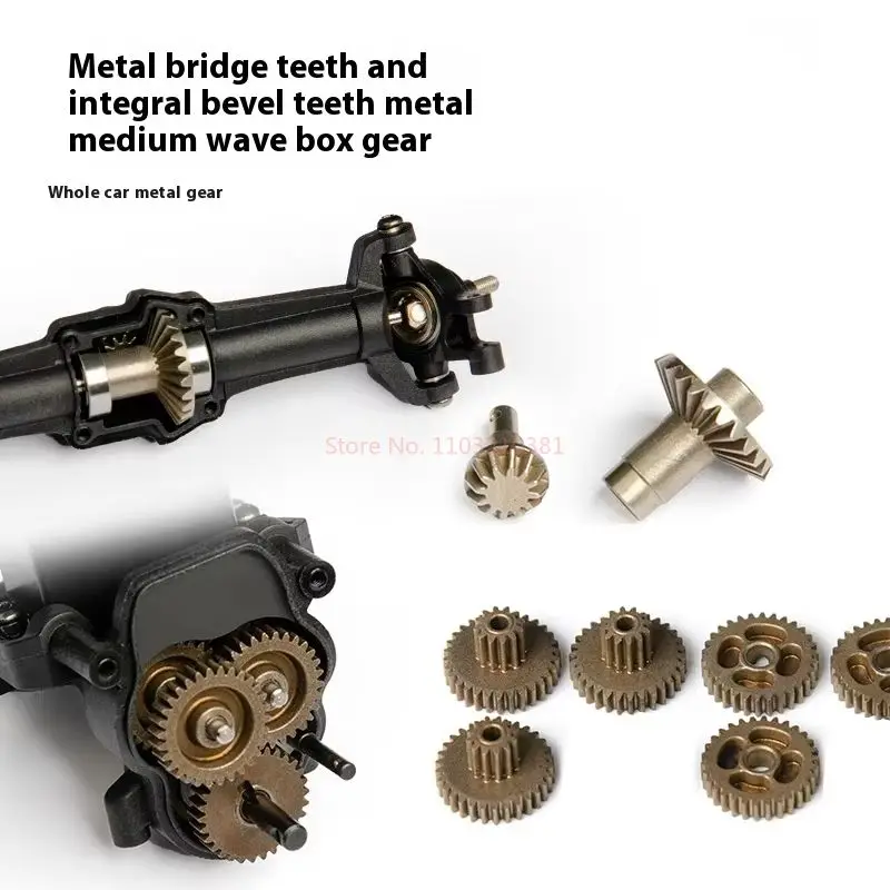 UDIRC UCX24 1/24 RC Crawler Brushless/Brushed Motor 4WS Mini Rock Crawler 3-Speed Transmission RTR RC Car Toys 4