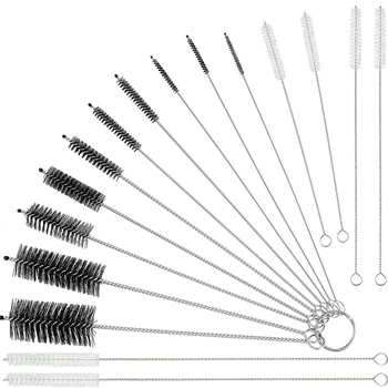 Brosse en Nylon, ensemble d'outils multifonctionnels, brosse de pulvérisation, nettoyage de pailles de boissons, Machines à coudre, pistolets de pulvérisation de peinture, brosse de nettoyage 1