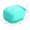 Pet Dog Shampoo Brush 2.7oz 80ml Cat Massage Comb 6