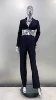 Stylish Luxury Woman Set Dazzling Diamonds Hollow Out Top And  Pants 2 Pieces Fashion Woman High Street Wear Vaction Outfit 4