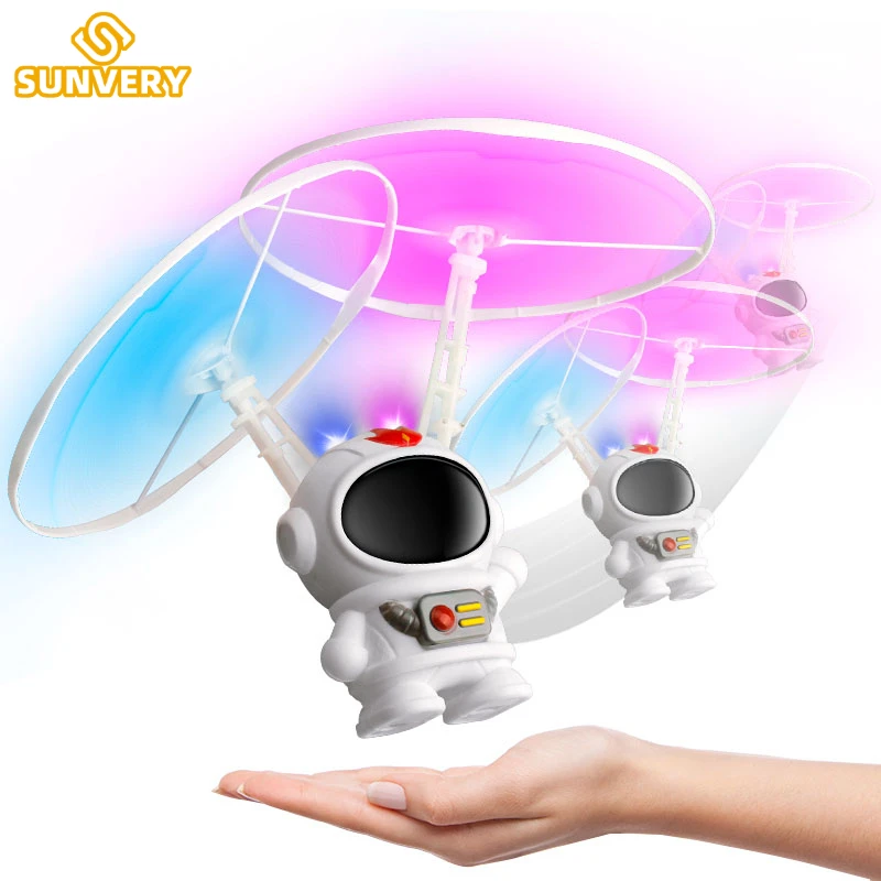 Bola voadora, robô drone Astronauta, robô espacial, helicóptero RC com  sensor de mão infravermelho Mini helicóptero brinquedos voadores, jogos  internos e externos : : Brinquedos e Jogos