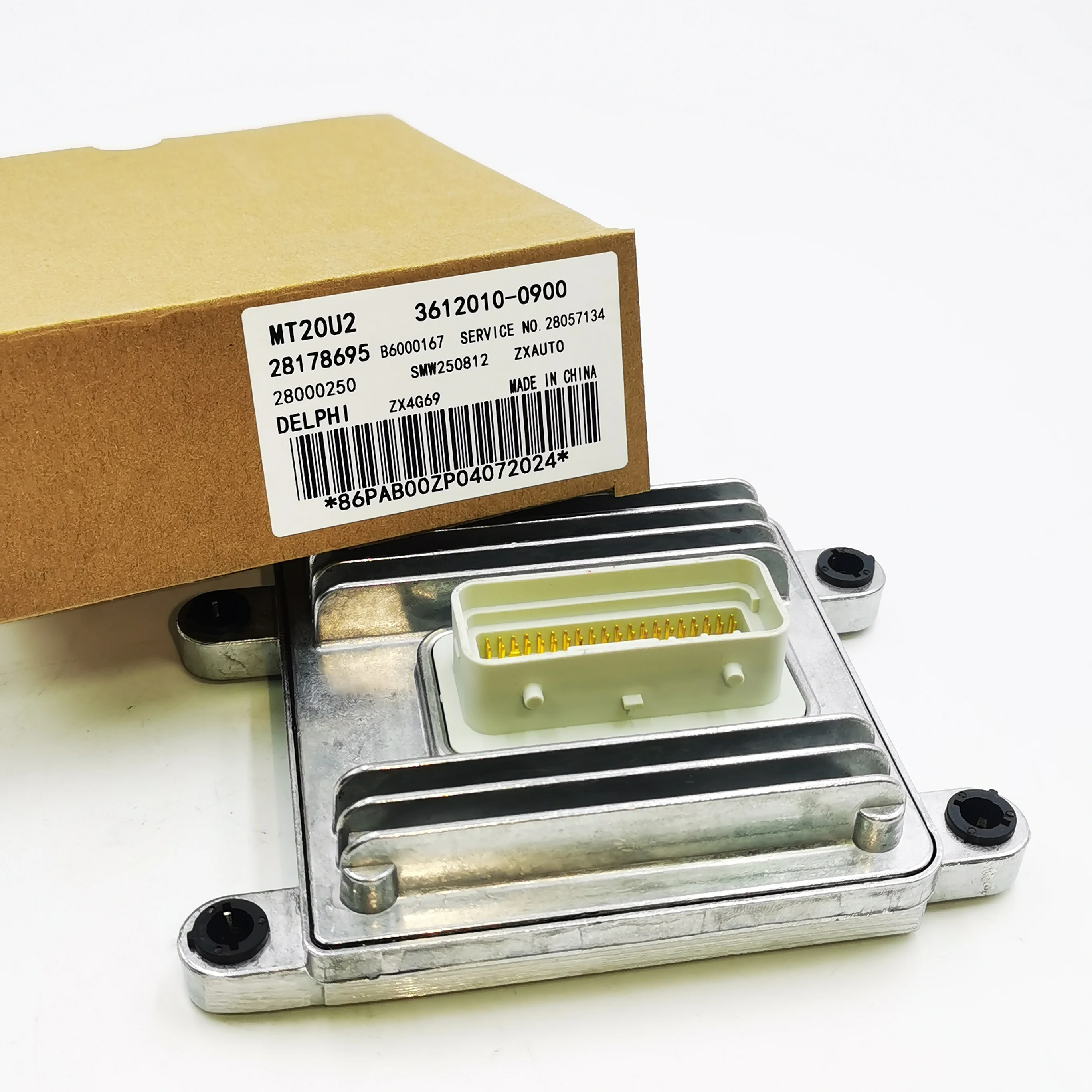 MT20U2 ECU Engine Control Unit Computor SMW250812 3612010-0900 28178695 For Zhong Xing ZX Grand tiger 4G69 Engine