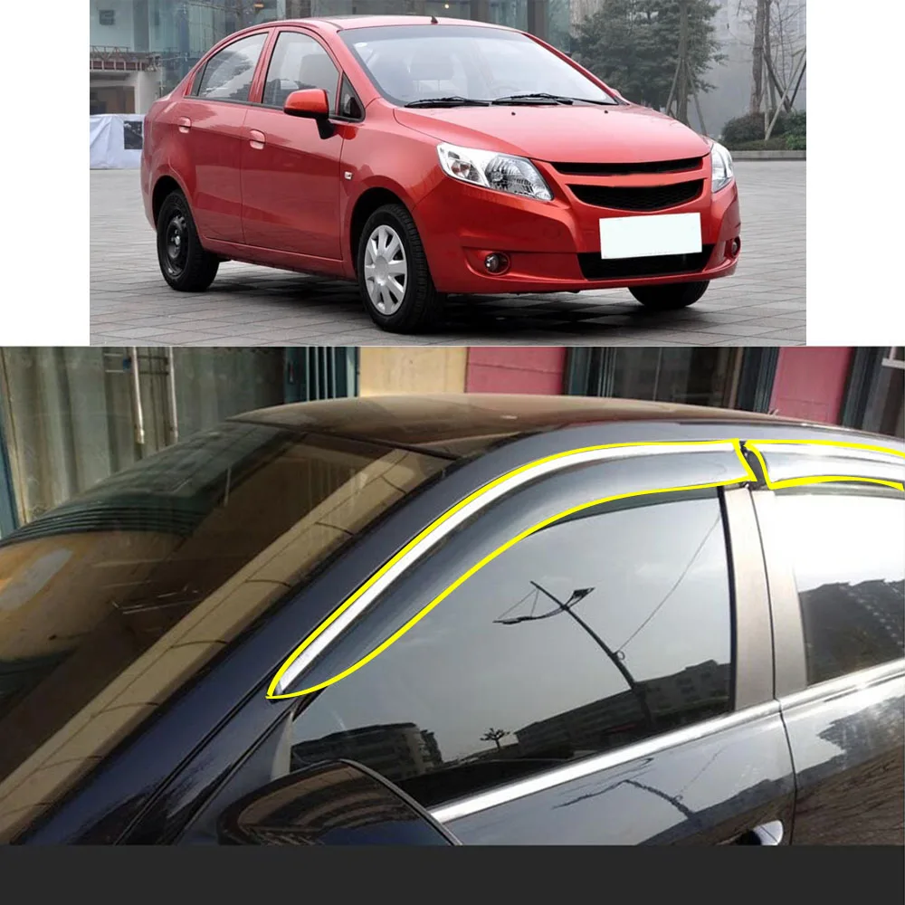

Автомобильная наклейка, пластиковое оконное стекло, ветрозащитный козырек, детали для вентиляционных отверстий для CHEVROLET Sail Sedan 2010 2011 2013 2014
