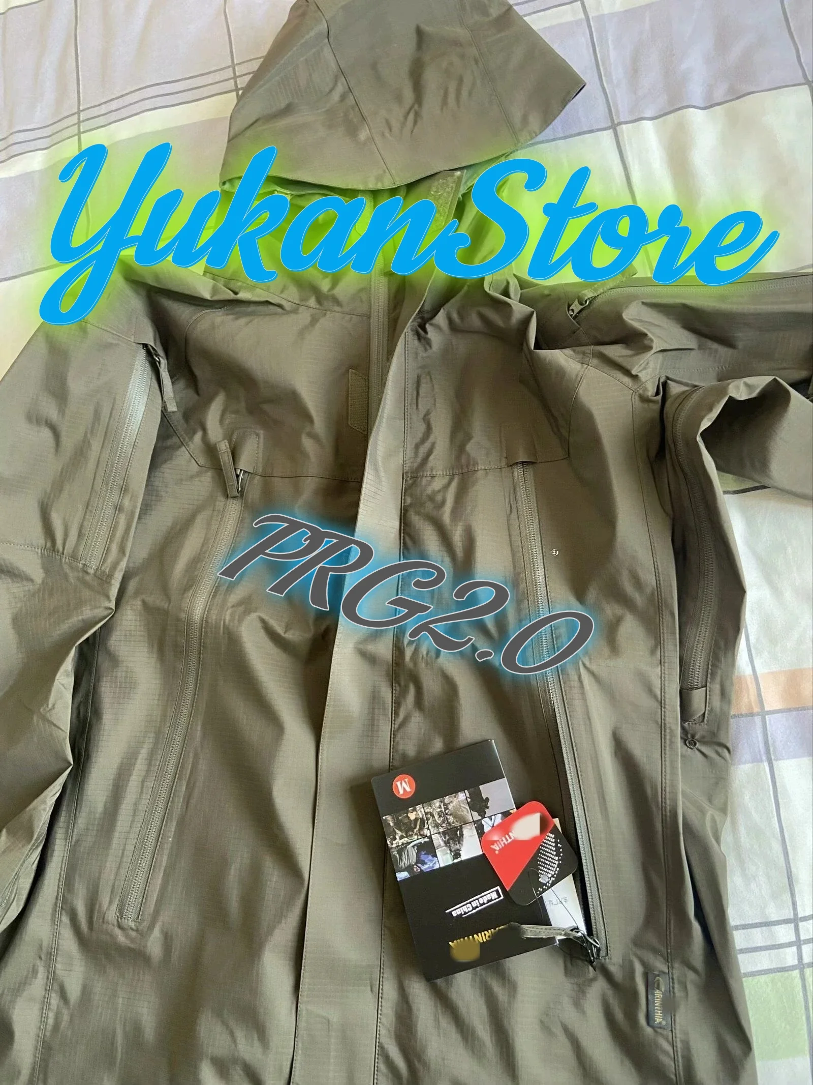 Hardshell Jacket PRG 2.0 Hard Shell Tactical Charge Coat Waterproof And Breathable 3D Cut