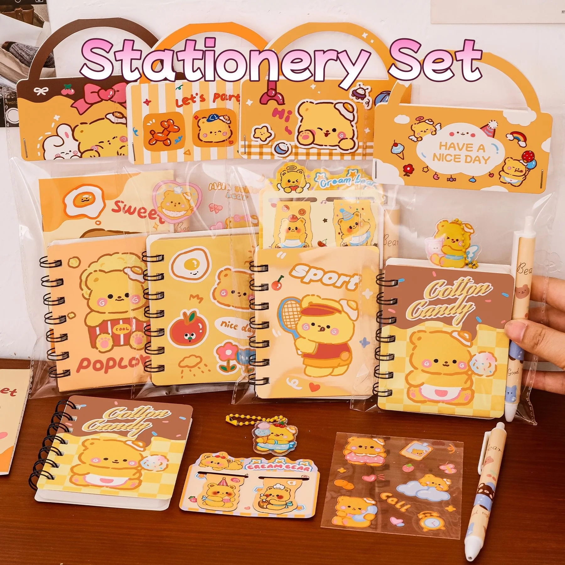 학습용품 문구 세트 귀여운 학생용 학교 세트 교실 상품, 파티 선물, 선생님 선물로 완벽한 2/3/4세트