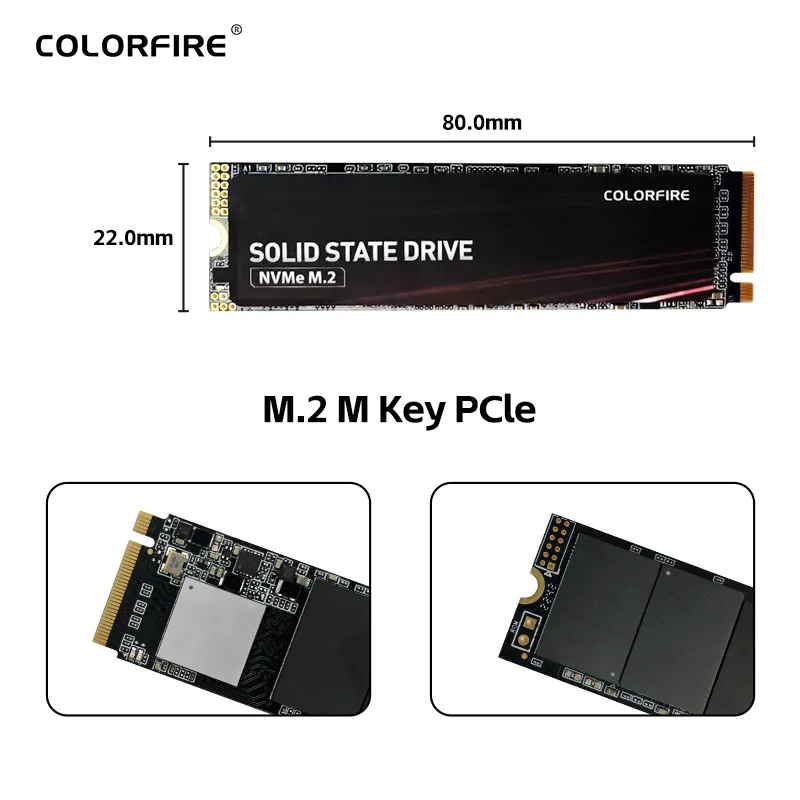 Colorfire ũž ǻ PC  Ʈ ϵ ̺, PCIE SSD, 2TB SSD, Nvme M2, 1 TB, 2 M.2 2280