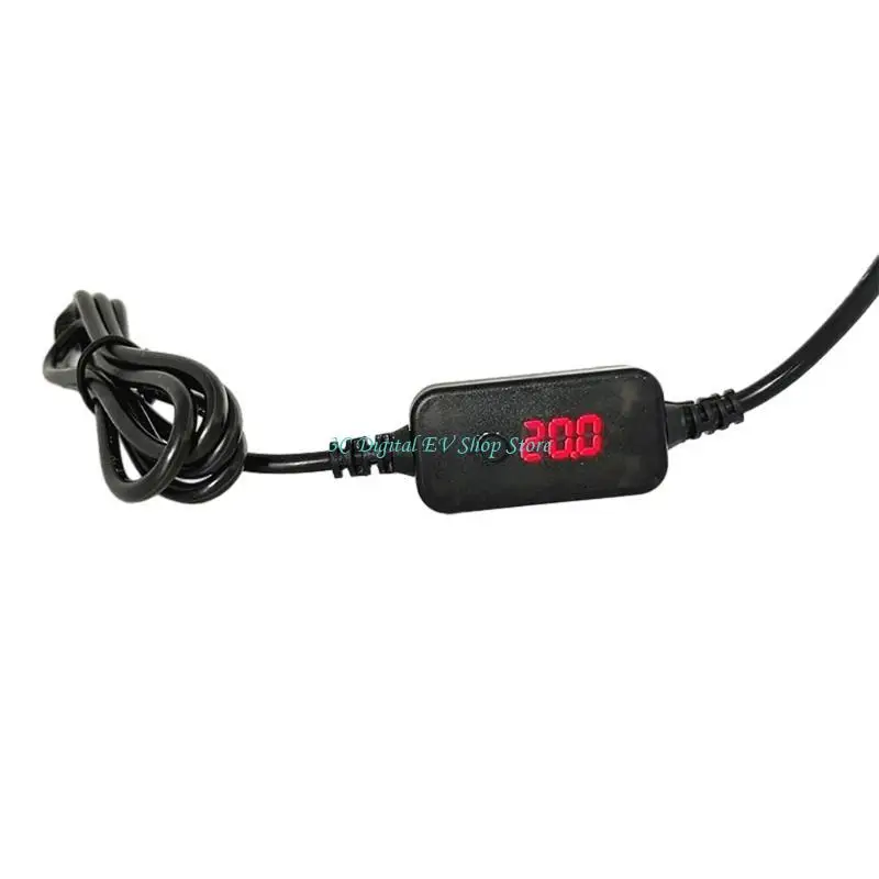 E74D PD TODC 어댑터 케이블 5V 9V 12V 15V 20V 조정 가능한 Typec TODC 10 어댑터 코드