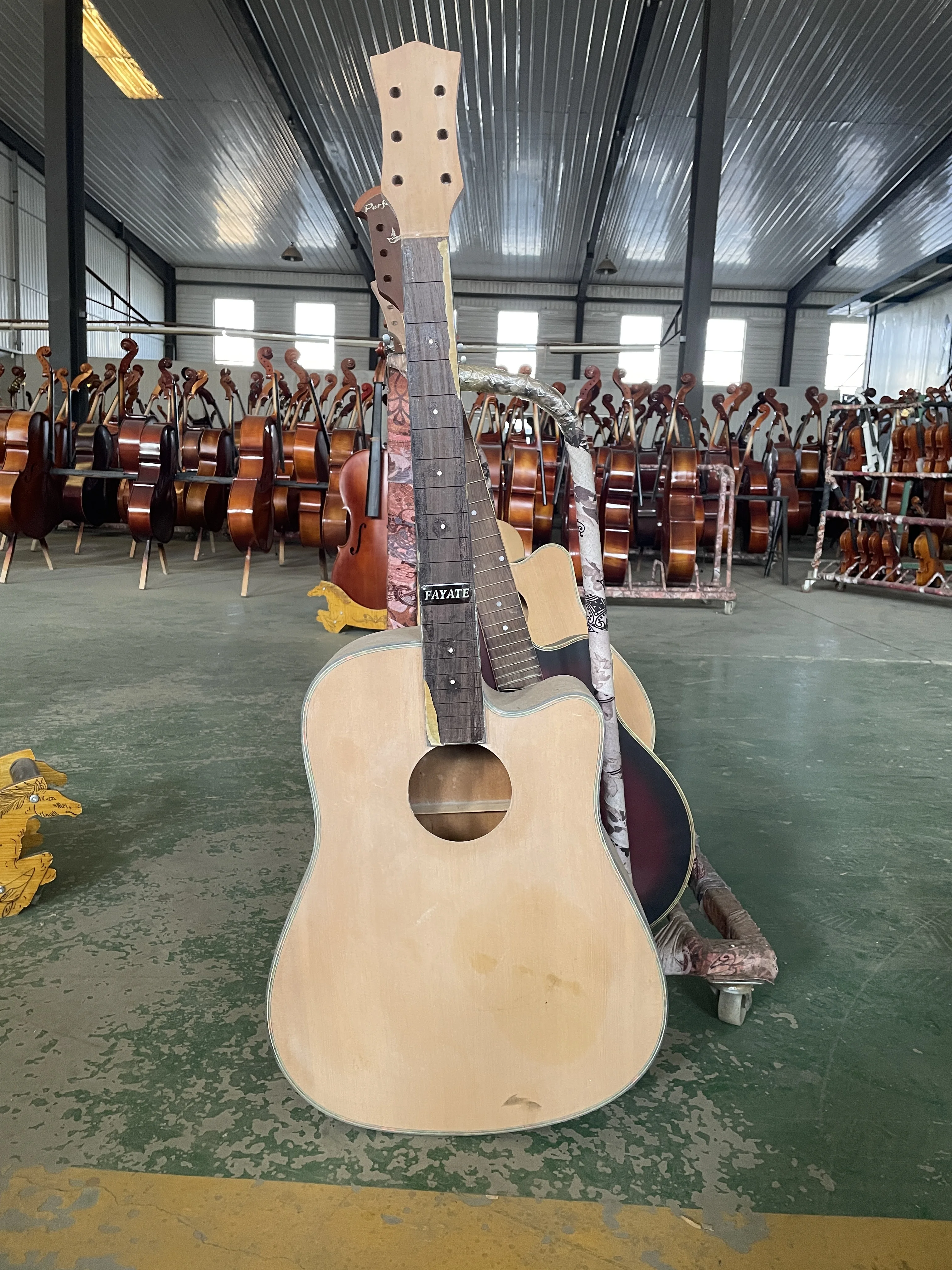 【Hot demand】 Inventory defective guitar, DIY 6-series, 41 inch, 24 band folk guitar, careful imperfect - 8