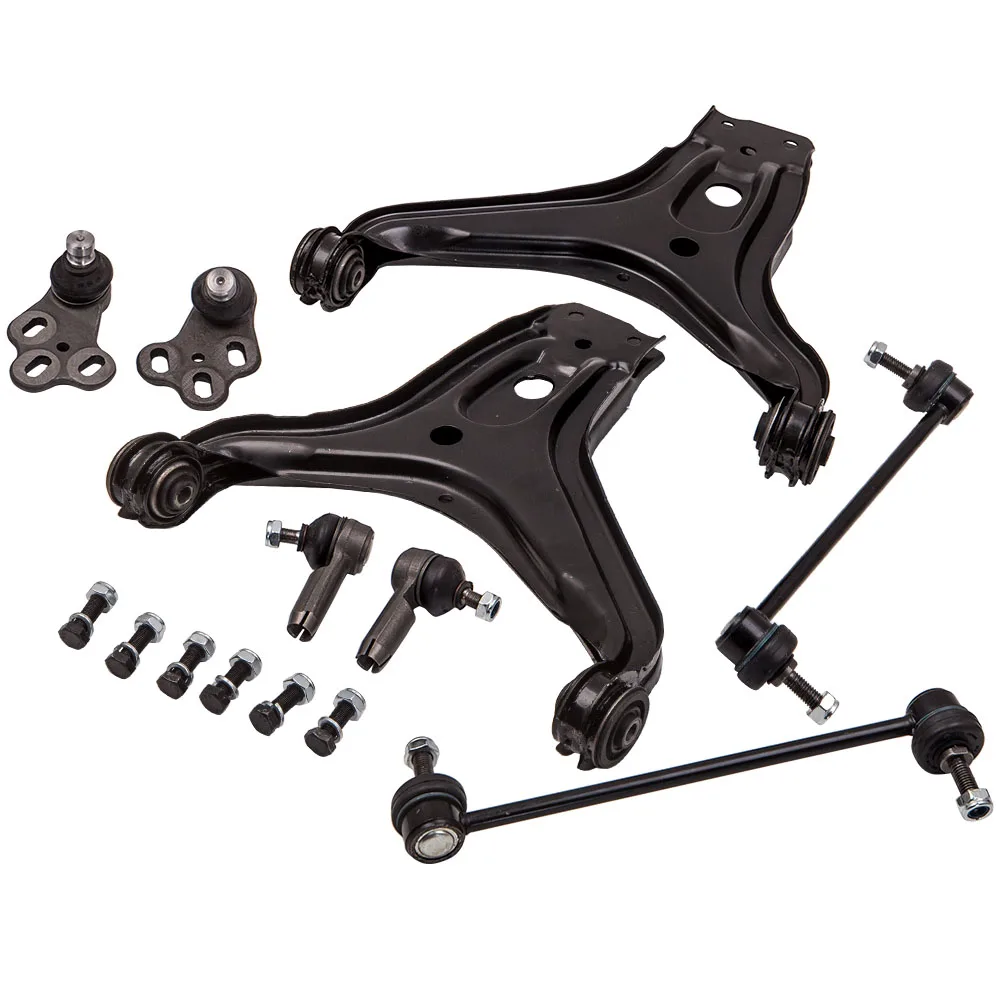 Pair of Front Suspension Control Wishbone Arms For Audi 80 Coupe Cabriolet 88-00