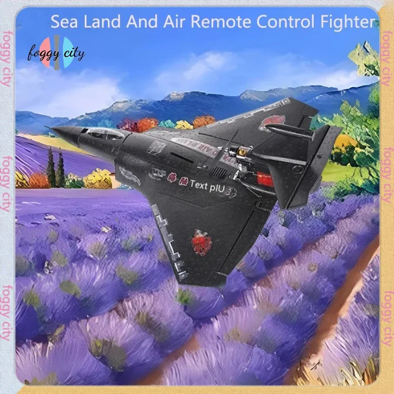 

Sea Land And Air Plus Remote-controlled Aircraft Model Epp Material Waterproof Automatic Return Controllable Led Light Toy Gift