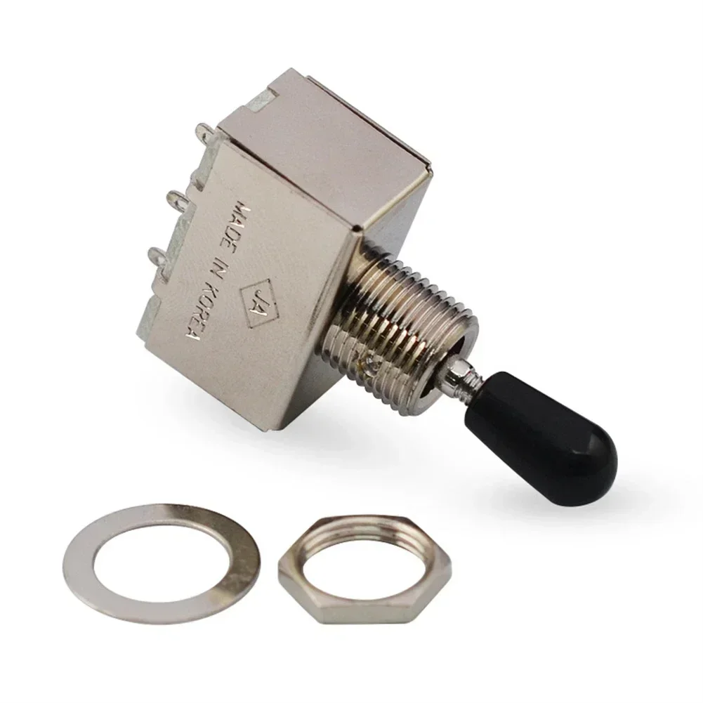 Closed 3 Way Toggle Switch Pickup Tone Selector Knob for LP Electric Guitar Copper Knob guitar tool