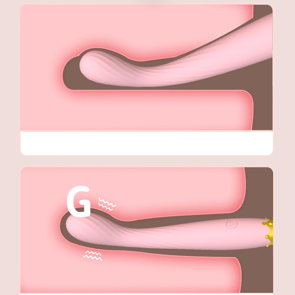G-Spot Krachtige Dildo Vibrator voor Vrouwen Tepel Clitoris Stimulator tot Orgasme Massager Vingervormige Vibe_voghion.com