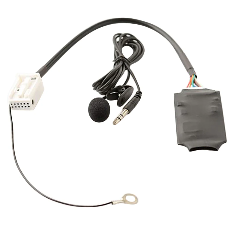 

12-контактный Bluetooth AUX-адаптер, дисковый ящик для громкой связи для Caddy/ Touran/ Sagitar/ Lingyu/ Octavia/ Touareg/ Magotan RCD310