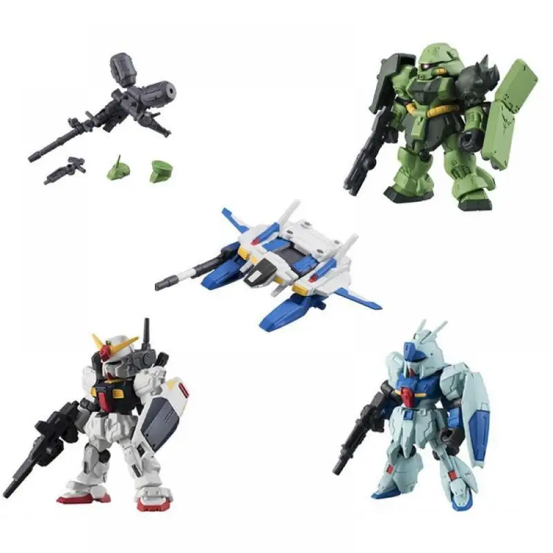 

Presale Bandai Gundam Model Mse Geara Doga Re-Gz White Rabbit Mk2 7-10Cm Original Action Figures Capsule Toys Gift Collectibles