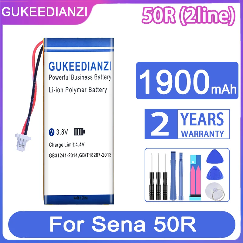 Gukeedianzi Batteria Di Ricambio 1900Mah Per Sena 50R