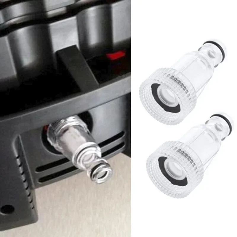 Car Clean Machine Water Filter High Pressure Washer Connection For Karcher K2-K7 Series Garden Pipe Hose Adapter 2*
