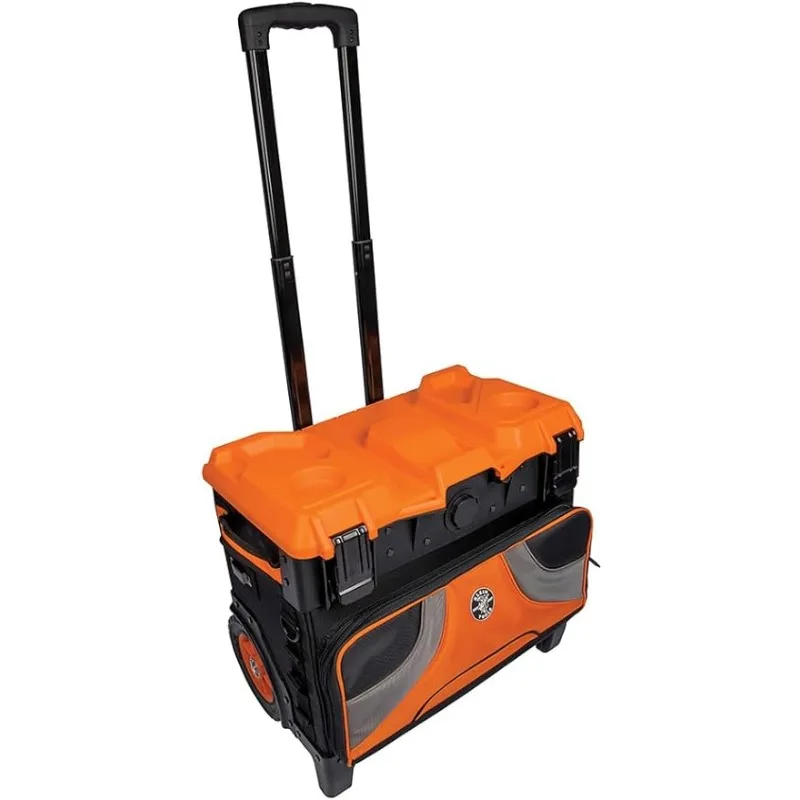 

Klein Tools 55473RTB Rolling Tool Bag, Tradesman Pro Tool Master, 250lbs Load Rated