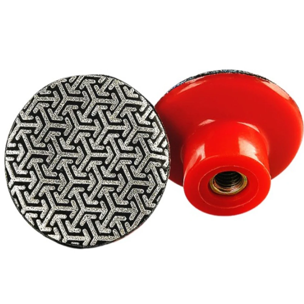 

2Inch 50mm M10 Electroplated Diamond Polishing Pads Tile Concrete Sanding Disc GRIT 50-400 Workshop Equipment Power Tools