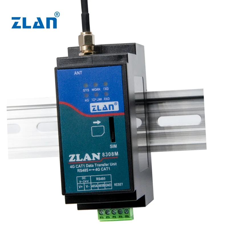 

4g iot gateway industrial ZLAN8308M Серийный порт rs485