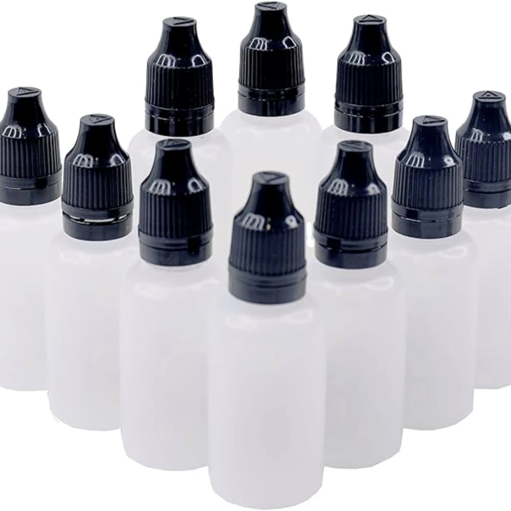 

5ml-120ml Empty LDPE Plastic Dropper Bottle E Liquid Dispensor Eye Vape Oils Drop Refillable Containers Long Thin Tip