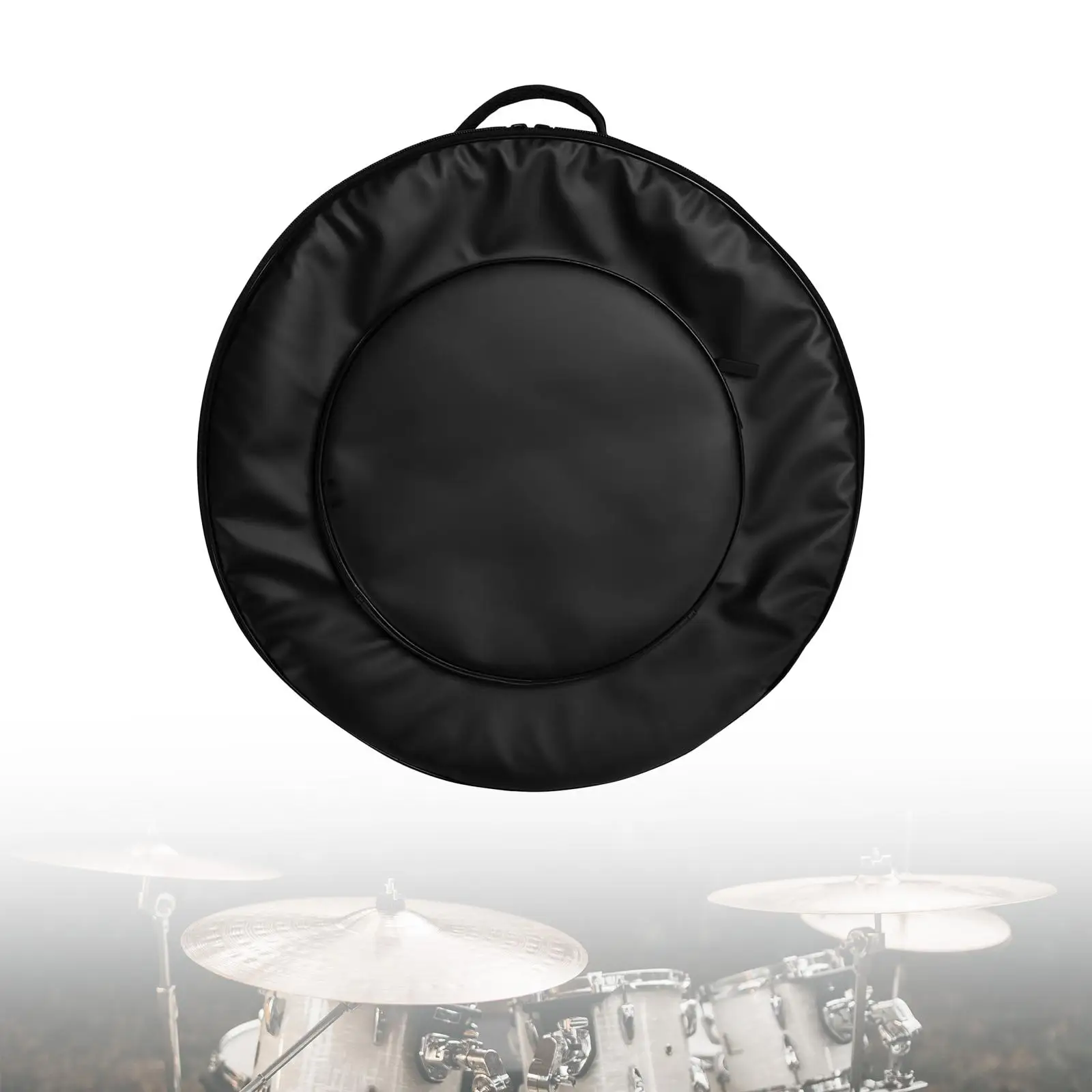 옥스포드 천 심벌즈 보관 케이스 두꺼운 공연용 탬버린 가방 백팩 타악기 악기 ..
