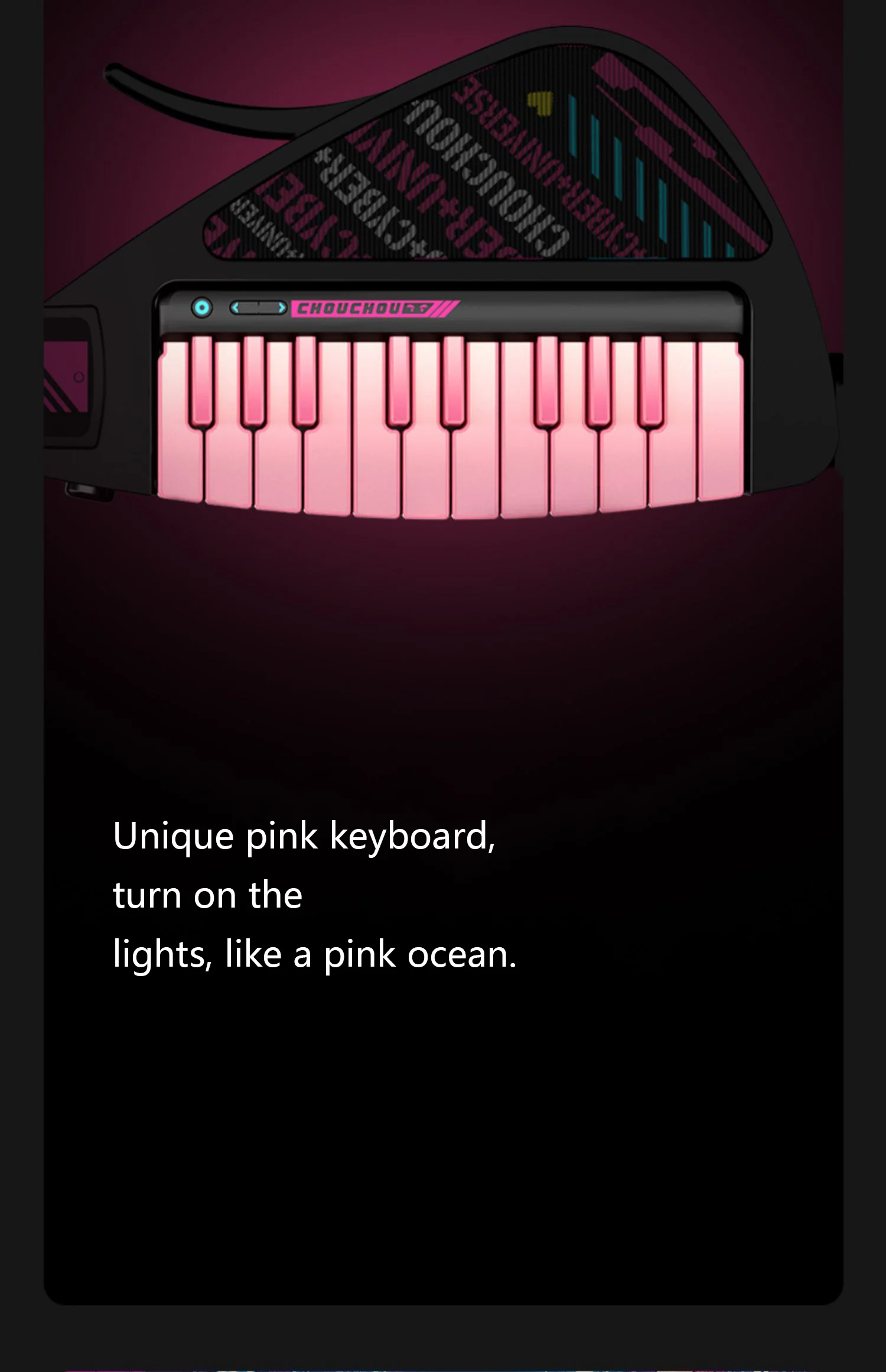 Enya Cyber G X Jay Chou Co-branded Cyber Electronic String-free Automatic Guitar Pick Keyboard