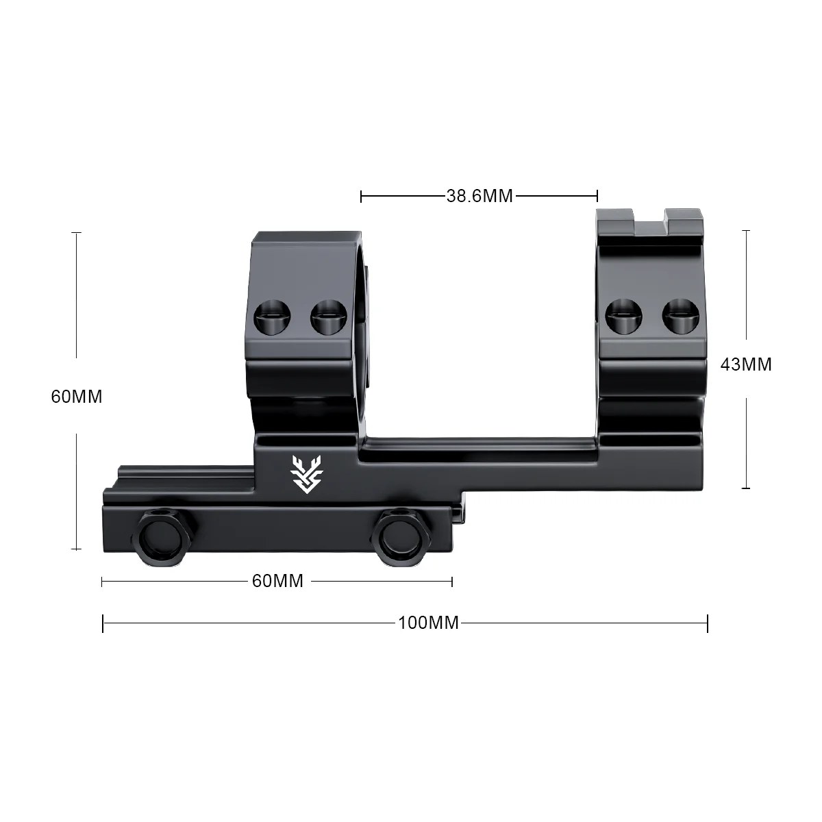 

Hunting Rifle Rails Side Equipped With 20mm Guide Rail For Rifle Sight For Picatinny Rail Suitable